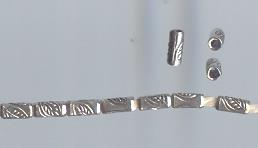 Thai Karen Hill Tribe Silver Beads BM208 (200 Beads)