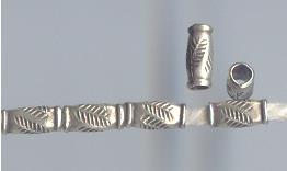 THAI KAREN HILL TRIBE SILVER BEADS BM213 (200 BEADS)