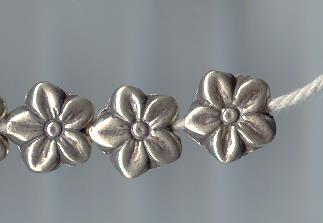 Thai Karen Hill Tribe Silver Beads Natal Plum Beads BL291 (5 Beads)