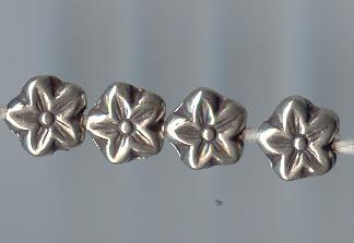 Thai Karen Hill Tribe Silver Beads Natal Plum Beads BL292 (5 Beads)