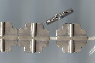 Thai Karen Hill Tribe Silver Beads Plus Bead BL323 (5 Beads)