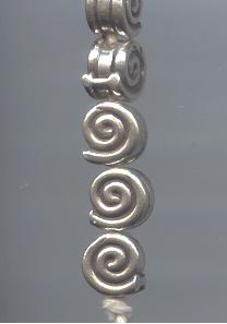 Thai Karen Hill Tribe Silver Beads BL672 (1 Bead)