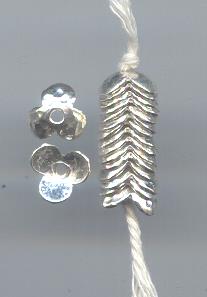 Thai Karen Hill Tribe Silver Beads BL692 (1 Bead)