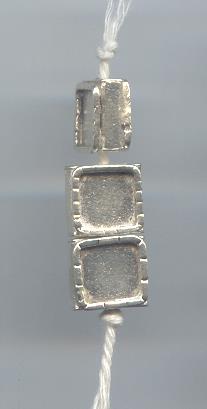 Thai Karen Hill Tribe Silver Beads BL712 (1 Bead)