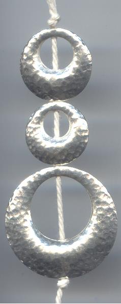 Thai Karen Hill Tribe Silver Beads BL726 (1 Set)