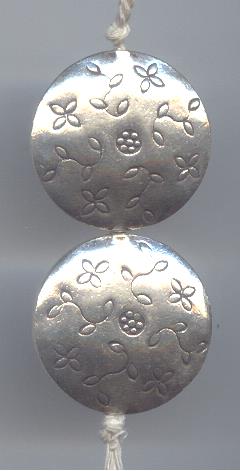 Thai Karen Hill Tribe Silver Beads BL729 (1 Bead)