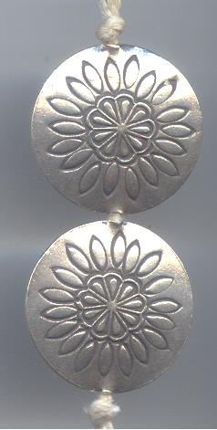 Thai Karen Hill Tribe Silver Beads BL732 (1 Bead)