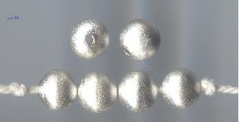 Thai Karen Hill Tribe Silver Beads BL788 (5 Beads)