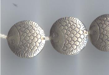 Thai Karen Hill Tribe Silver Beads BL814 (3 Beads)
