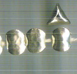 Thai Karen Hill Tribe Silver Beads BL841 (5 Beads)