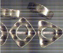 Thai Karen Hill Tribe Silver Beads BL847 (5 Beads)