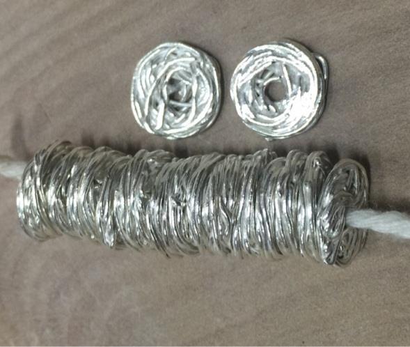 THAI KAREN HILL TRIBE SILVER BEADS BL935 (5 BEADS)