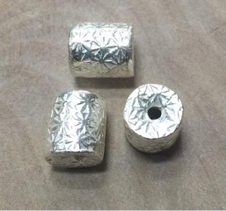 Thai Karen Hill Tribe Silver Beads BL939 (5 Beads)