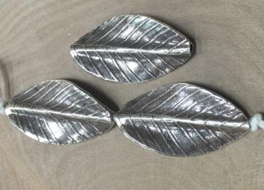 Thai Karen Hill Tribe Silver Beads BL951 (5 Beads)