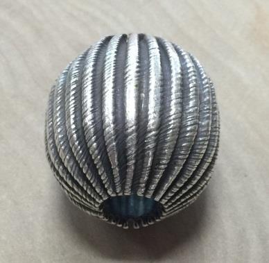 Thai Karen Hill Tribe Silver Beads BL998 (1 Bead)