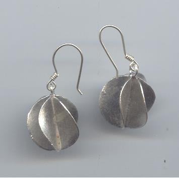 Thai Karen Hill Tribe Silver Flower Earring ER127 