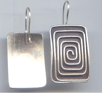 Thai Karen Hill Tribe Silver Earring ER180 
