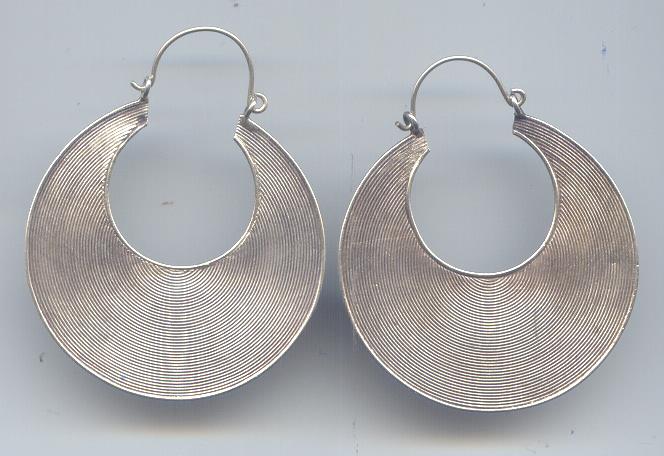 Thai Karen Hill Tribe Silver Earring ER197 