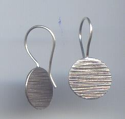THAI KAREN HILL TRIBE SILVER EARRING ER207 