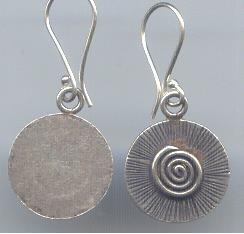 Thai Karen Hill Tribe Silver Earring ER208 