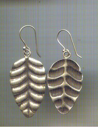 Thai Karen Hill Tribe Silver Earring ER257 