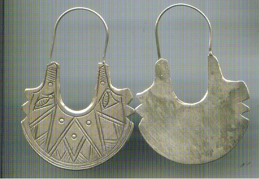 Thai Karen Hill Tribe Silver Earring ER263 