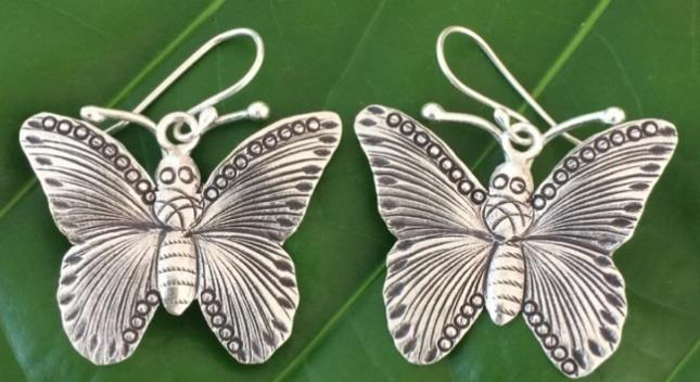 Thai Karen Hill Tribe Silver Earring ER275 