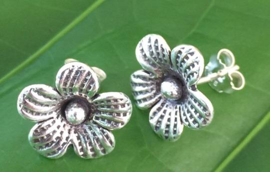 Thai Karen Hill Tribe Silver Earring ER282 