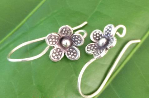 Thai Karen Hill Tribe Silver Earring ER284 