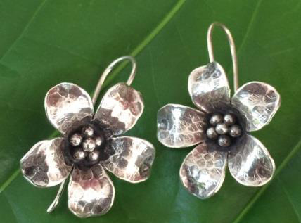 Thai Karen Hill Tribe Silver Earring ER289 