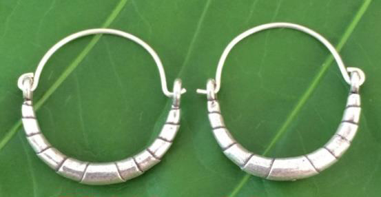 Thai Karen Hill Tribe Silver Earring ER318 