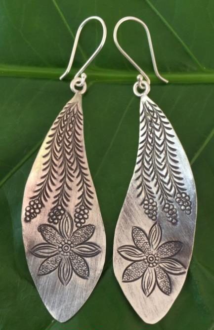 Thai Karen Hill Tribe Silver Earring ER360 