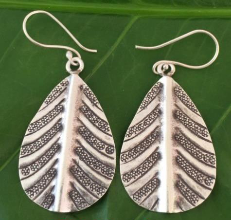 Thai Karen Hill Tribe Silver Earring ER368 