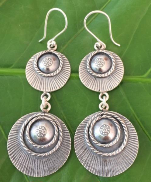 Thai Karen Hill Tribe Silver Earring ER411 