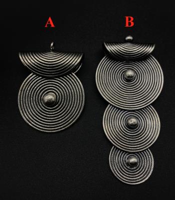Thai Karen Hill Tribe Silver Pendants  A 20PD001