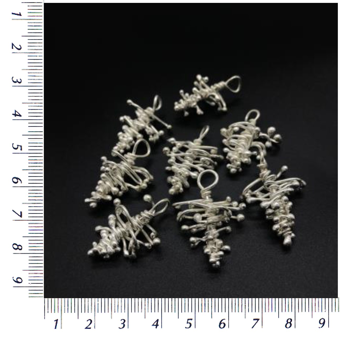 Thai Karen Hill Tribe Silver Pendants 20PD023