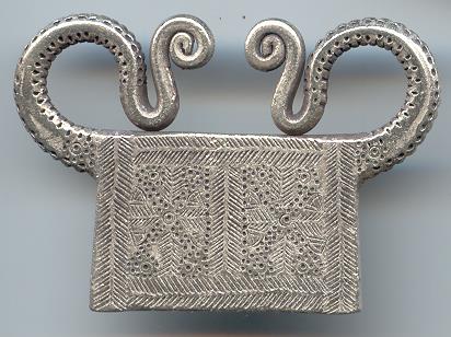 Thai Karen Hill Tribe Silver Pendants Karen Spirit Pendant NM136 