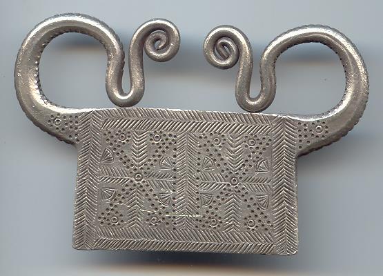 Thai Karen Hill Tribe Silver Pendants Karen Spirit Pendant NM140 