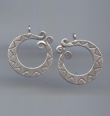 Thai Karen Hill Tribe Silver Pendants NM264 