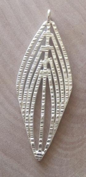 Thai Karen Hill Tribe Silver Pendants NM325 
