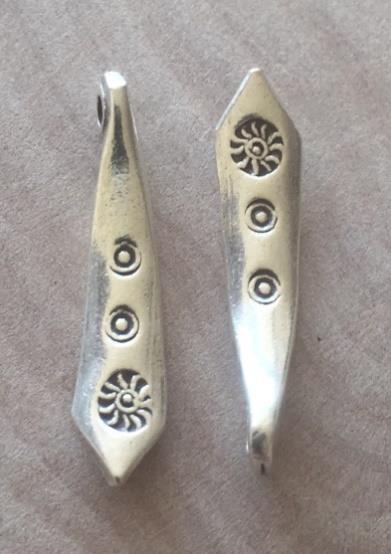 Thai Karen Hill Tribe Silver Pendants NM328 