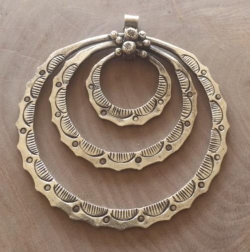 Thai Karen Hill Tribe Silver Pendants NM350 