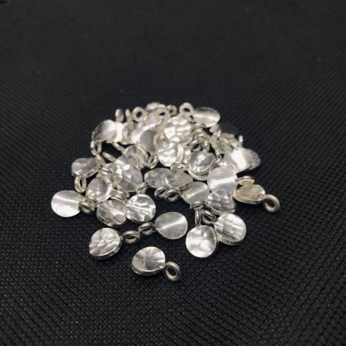 Thai Karen Hill Tribe Silver Pendants 20PD264 (10 Beads)