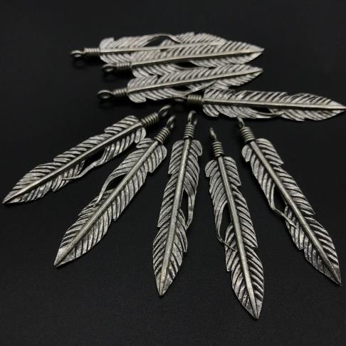 THAI KAREN HILL TRIBE SILVER PENDANTS 20PD317 (10 BEADS)