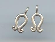 Thai Karen Hill Tribe Silver Horseshoes Pendants NS025