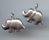 Thai Karen Hill Tribe Silver Elephant Pendants NS066
