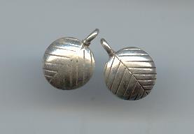 Thai Karen Hill Tribe Silver Pendants Little Leaf Pendants NS152
