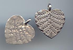 Thai Karen Hill Tribe Silver Pendants Little Leaf Pendants NS154
