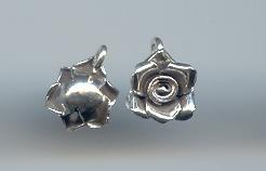 Thai Karen Hill Tribe Silver Pendants Cute Rose Pendants NS184