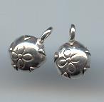Thai Karen Hill Tribe Silver Pendants Little Flower Pendants NS201